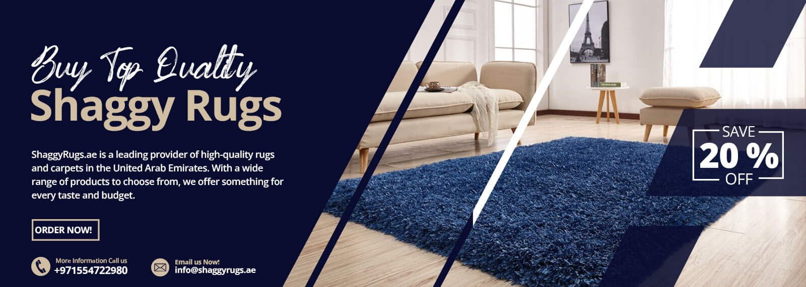 Top Quality Shaggy Rugs