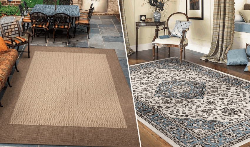 Outdoor Rug vs. Indoor Rug