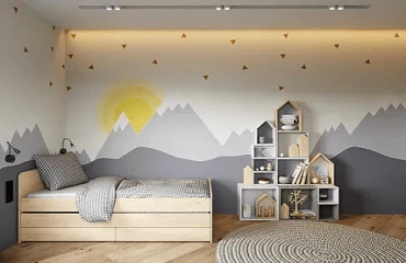Bedroom Interior Wallpaper
