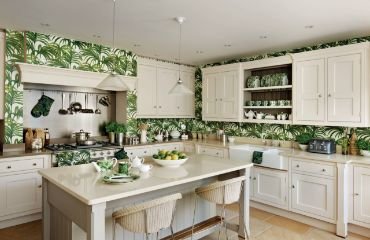 Palm Leaf Wallpaper