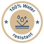 100% Water Resistant