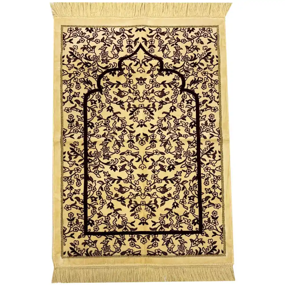 Golden Black Prayer Mats