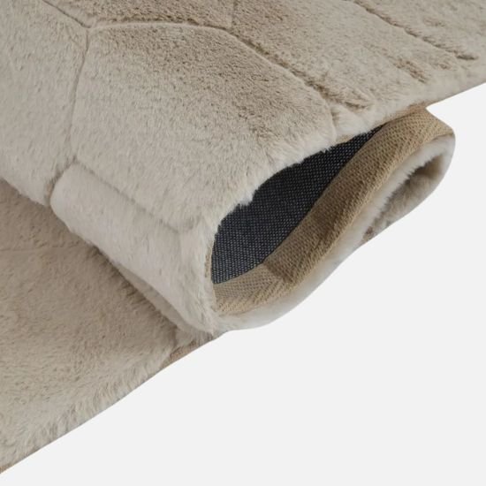 Hexagon Quilted Rug