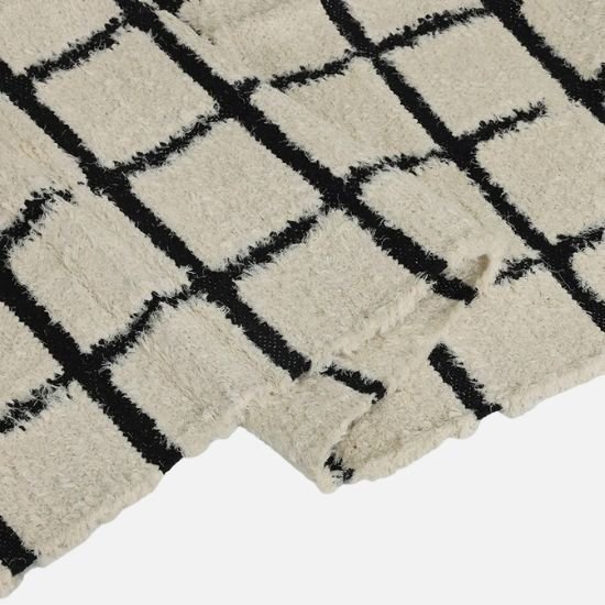 Prism Chequered Shag Rug