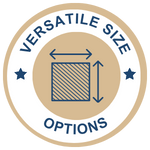 Versatile Size Options