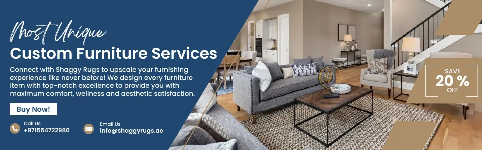 Custom Furniture Banner