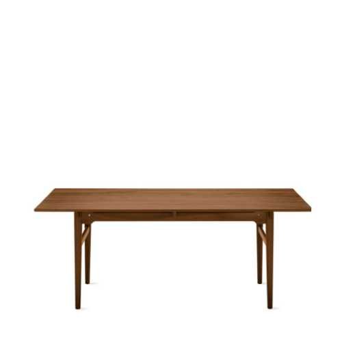 Clean-lined kitchen table