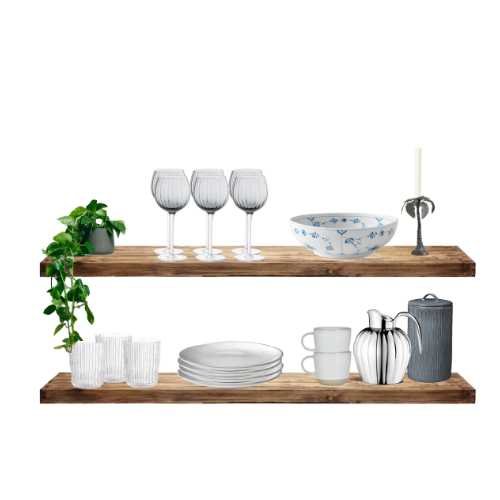 Custom shelves