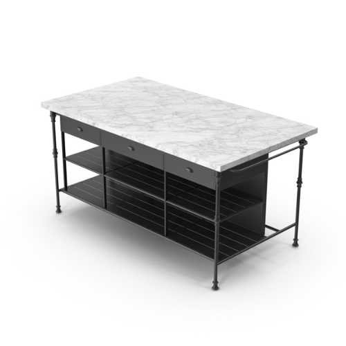 Marble Kitchen Islands