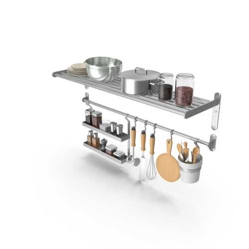 kitchen shelf rack