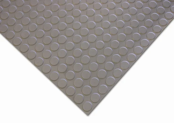 Grey Studded Rubber Flooring Roll – Heavy Duty & Non-Slip