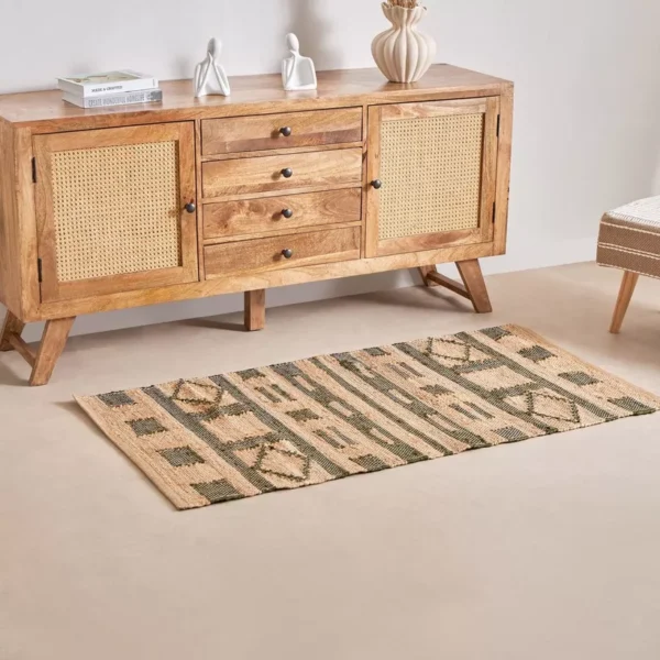 Inavi Eco-Friendly Woven Jute Rug
