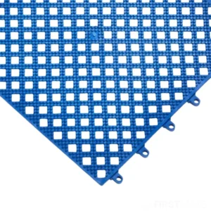 Slip-Resistant Interlocking PVC Tiles