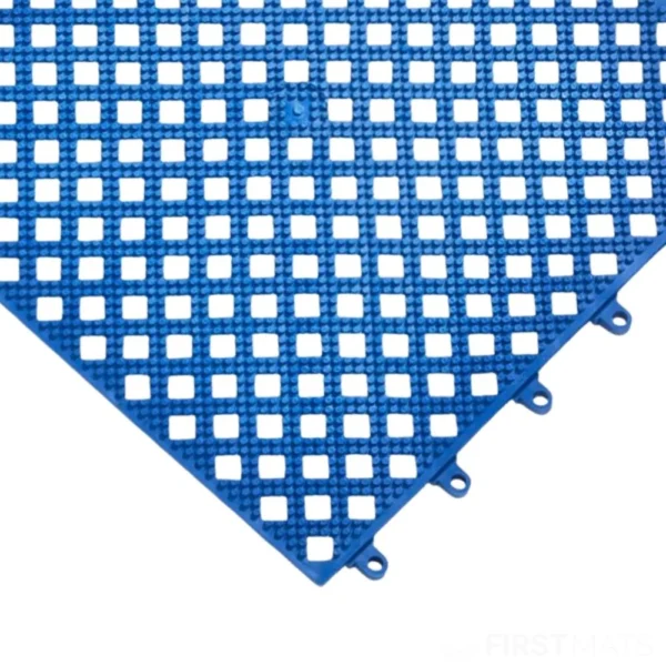 Slip-Resistant Interlocking PVC Tiles