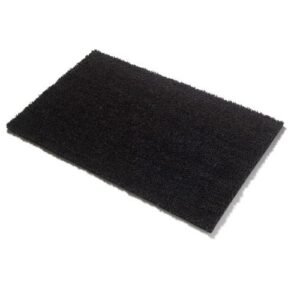 Black Coir Matting – 23mm Thick PVC Backed, Cut to Size