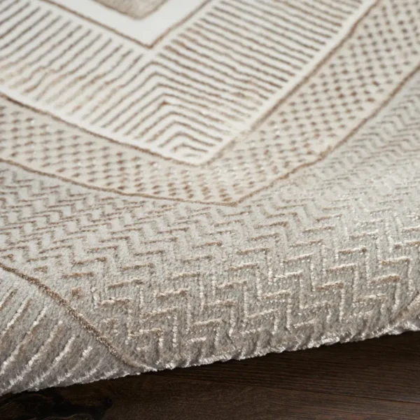 Glitz Ivory Modern Rug - Image 3