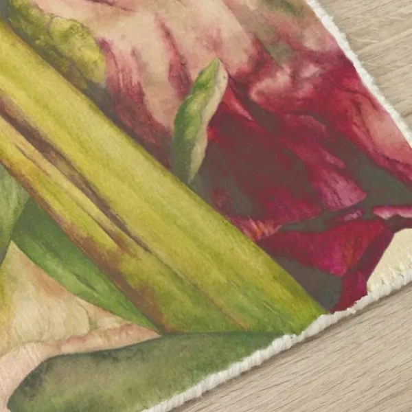 Heligan Fuchsia Area Rug - Image 2