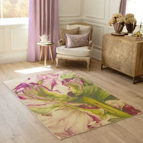 Heligan Fuchsia Area Rug